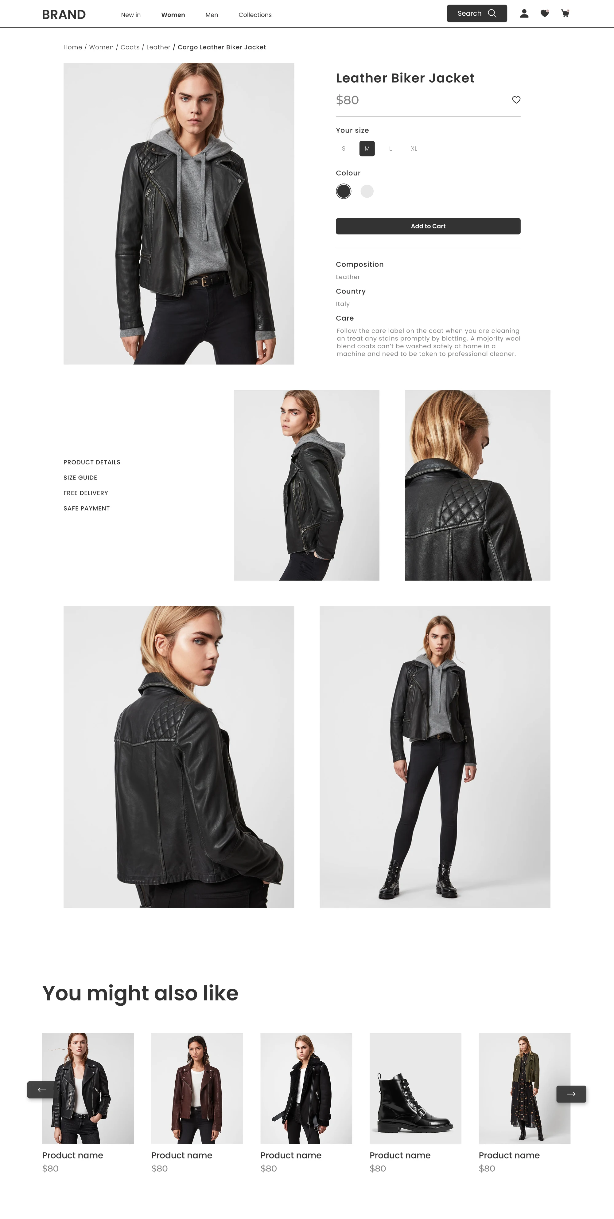 The Brand — product detail